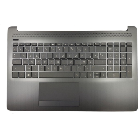 Topcase incl. keyboard geschikt voor HP 15-db0008nb (Belgisch Azerty)