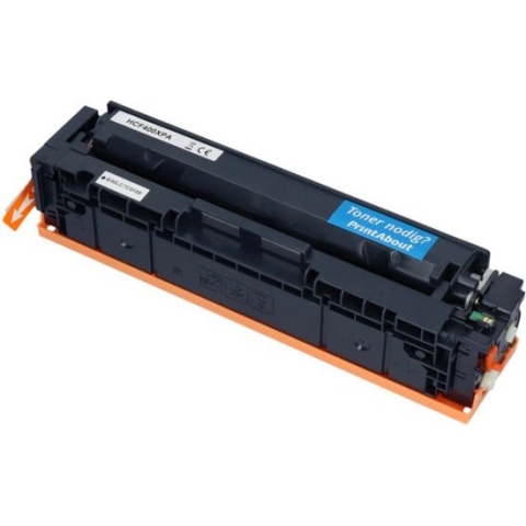 PrintAbout huismerk Toner 201A (CF400A) Zwart geschikt voor HP