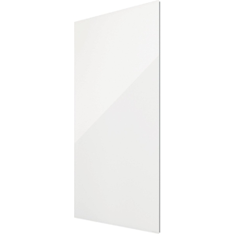 Infrarood glazen wit satijn verwarmingspaneel voor woonkamers, 800 Watt van Ecaros