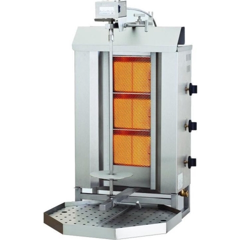 Combisteel Gyros Grill Gas Motor Boven 3 Hittezones | 7049.0005