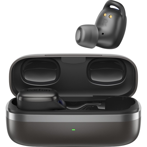 EarFun Free Pro 2 - Draadloze oordopjes - Hybride actieve noise cancelling - Lichtgewicht - IPX5 - Low latency modus