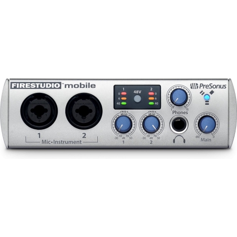 Presonus Firestudio Mobile audio interface met firewire,8 inputs, 2 outputs