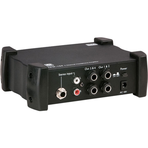 DAP AMP-104 4-kanaals hoofdtelefoon versterker