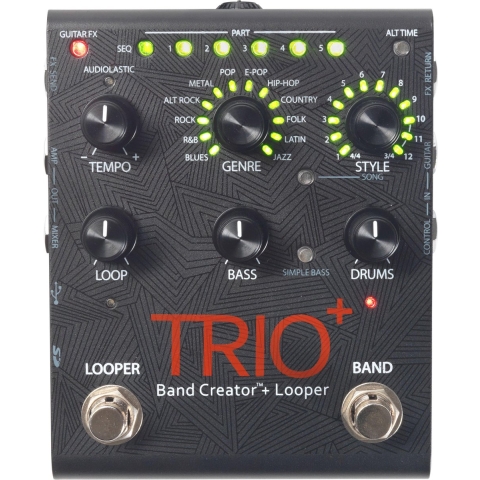 DigiTech TRIO+ Band Creator Looper - Effect-unit voor gitaren