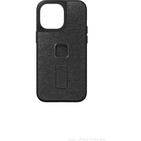 Peak Design - Mobile Everyday Loop Case iPhone 14 Pro Max - Charcoal - Telefoonhoesje
