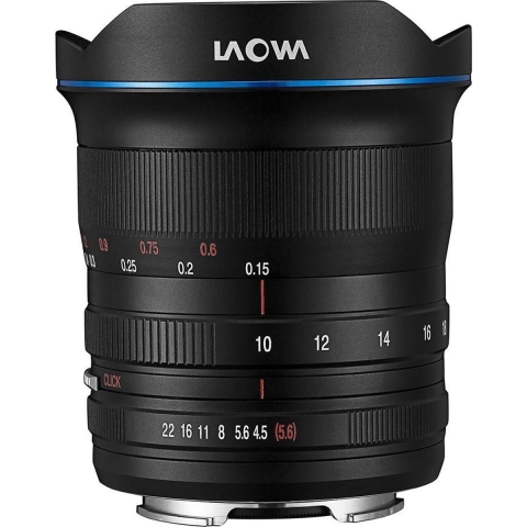 Laowa 10-18mm f/4.5-5.6 Zoom MILC Groothoekzoomlens Zwart
