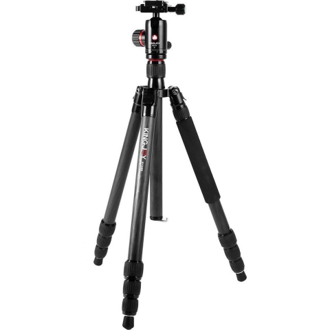 Kingjoy K1208 carbon statief + Q10 balhoofd