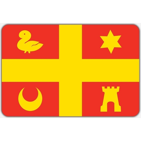 Vlag Gemonde - 200 x 300 cm - Polyester
