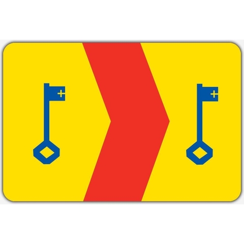 Vlag Axel - 200 x 300 cm - Polyester