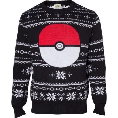 Pokémon - Christmas Sweater Pokeball