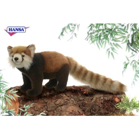 Rode Panda Staand 32 cm, Hansa