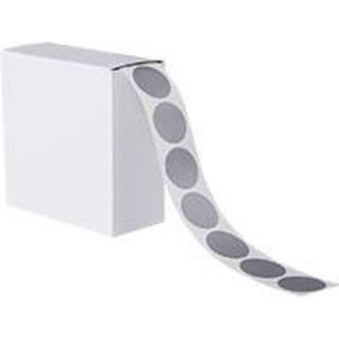Markeringspunten in dispenserdoos - textielfolie - 30 mm - 300 stuks op rol