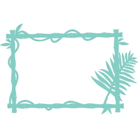 Kaisercraft -decorative die bamboo frame
