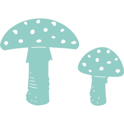 Kaisercraft -decorative die toadstools