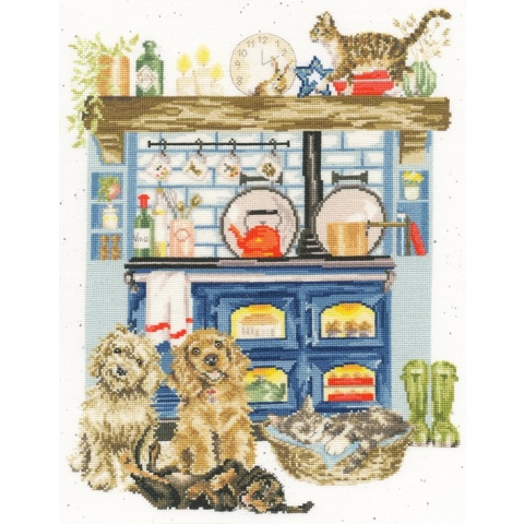 Borduurpakket Country Kitchen - Bothy Threads