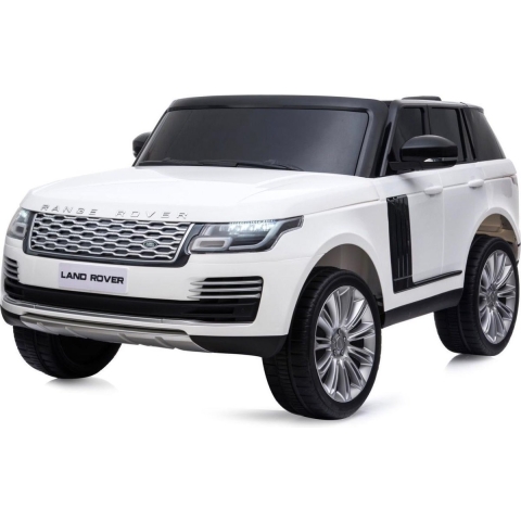 Range Rover Vogue Elektrische Kinderauto - 12V - 35cm Zit Hoogte - Afstandsbediening - 2 zits - Wit
