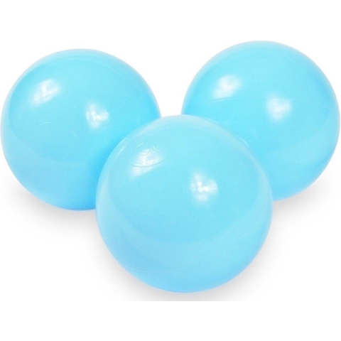 Ballenbak ballen - 1000 stuks - 70 mm - baby blauw