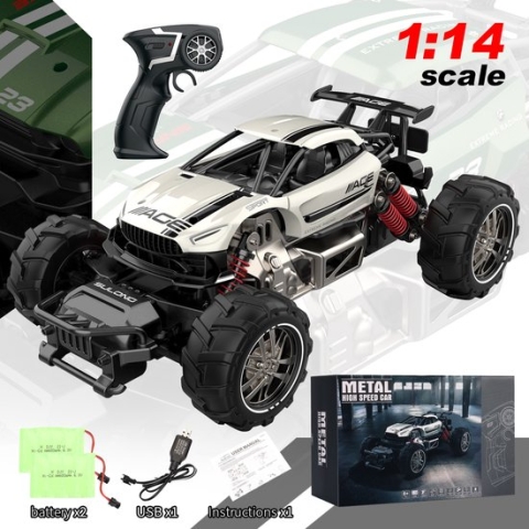 Fuegobird RC Auto - RC Voertuig -  hoge snelheid speelgoedauto - wit