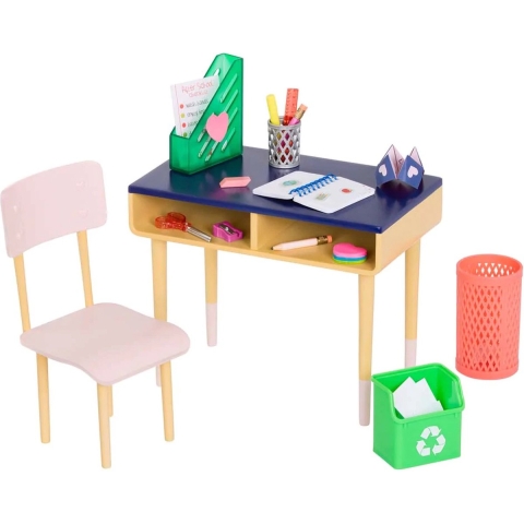 Our Generation Tienerpop-accessoires Brilliant Bureau Desk Set