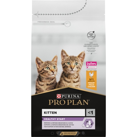 Pro Plan Junior Healthy Start - kattenvoer - Kip - 6 x 1.5 kg