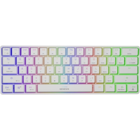 GENESIS Thor 660 toetsenbord USB + Bluetooth QWERTY US International Wit