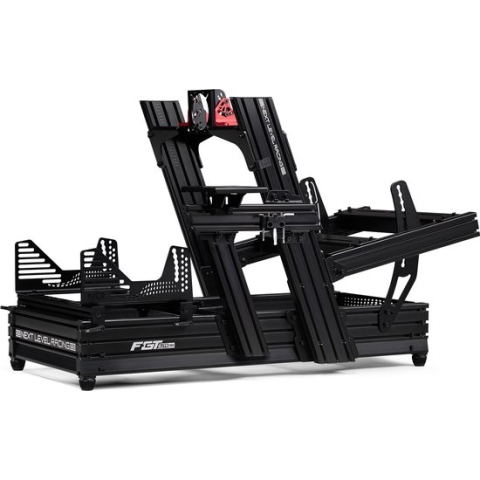 Next Level Racing F-GT Elite 160 - Simulator Cockpit - Front & Side Mount - Zwart