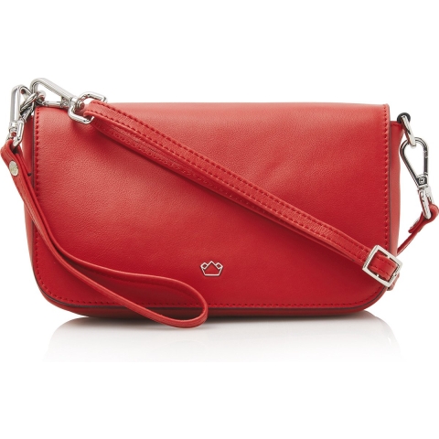Castelijn & Beerens - Babette Nappa Nappa Clutch | rood -