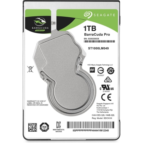 Hard Drive Seagate ST1000LM049 1TB 7200 rpm 2,5