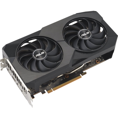 ASUS Dual -RX6600-8G-V2, Radeon RX 6600, 8 GB, GDDR6, 128 Bit, 7680 x 4320 Pixels, PCI Express 4.0