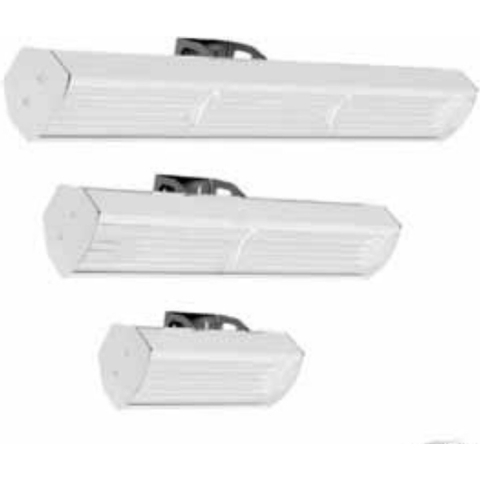 Elektrische Welltherm infrarood straler HP classic wit 650 watt