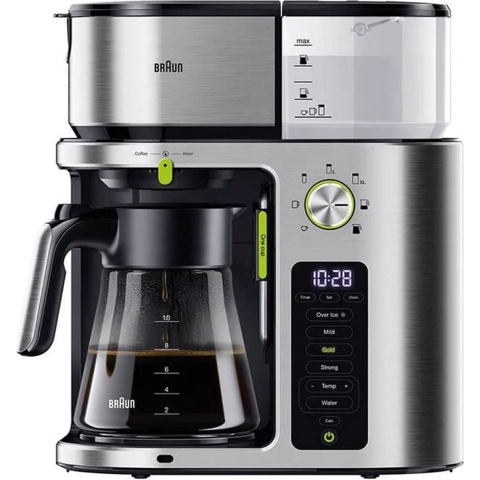 Braun KF9170SI MultiServe - Koffiezetapparaat - Zilver