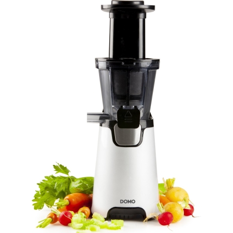 Domo DO9248J Slow Juicer - Sapcentrifuge - 150W - Health Booster - Wit/Zwart