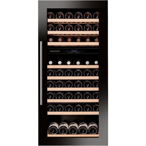 Dunavox Soul-72 - Inbouwwijnkast - Nismaat 122 cm - 2 T°- Geventileerd