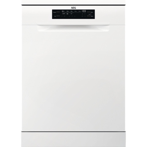 AEG FFB5393XZW 6000 serie SatelliteClean® - Vrijstaande vaatwasser - Startuitstel - Wit