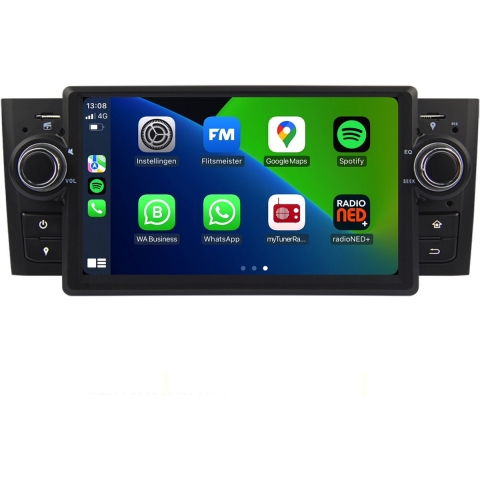 Fiat Punto/Linea Android Autoradio | 2006 t/m 2011 | CarPlay