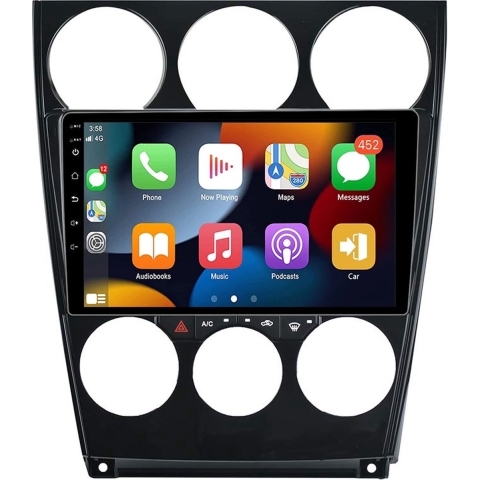 BG4U - Android Navigatie Radio geschikt voor Mazda 6 2004-2015 met Apple Carplay en Android Auto