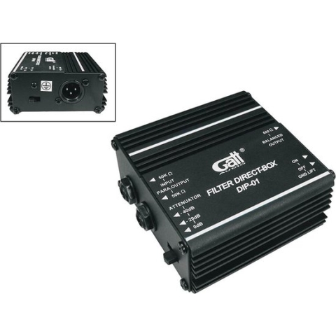 DI box passief Gatt Audio DIP-01