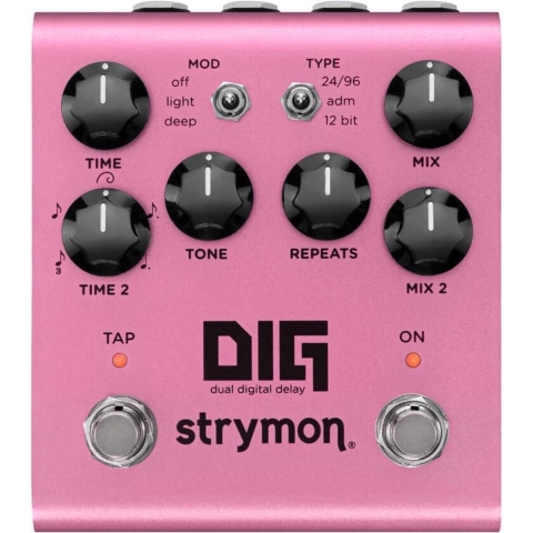 Strymon DIG V2 - Digital Dual Delay - Multi kleur