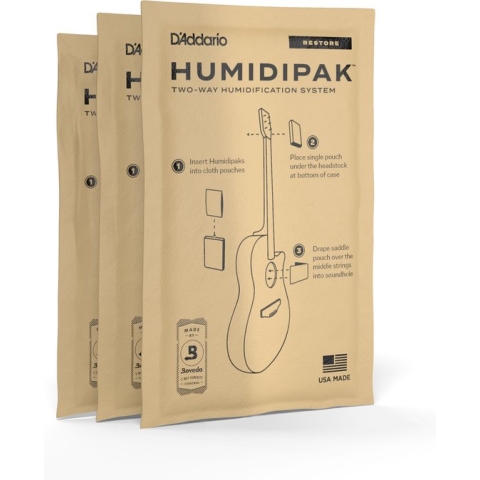 D'Addario Two-Way Humidification System Conditioning Packets