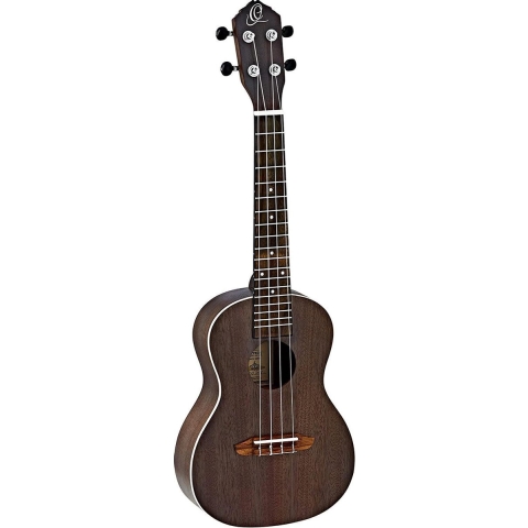 Ortega Concert Ukelele LINKSHANDIG - Earth Series - Donkergrijs - RUCOAL-L