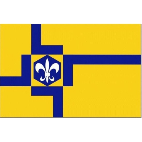 Vlag Lelystad 150x225cm