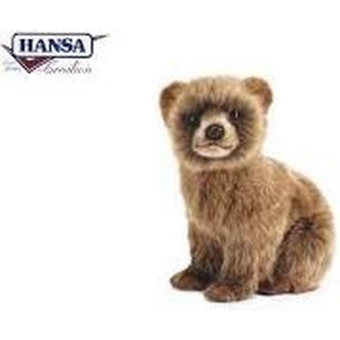Bruine beer welp Knuffel, Hansa