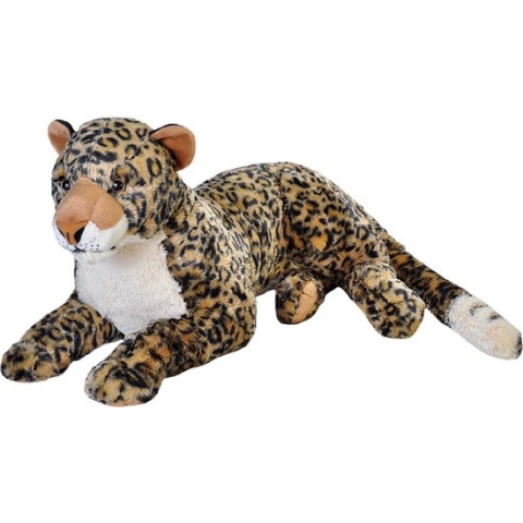 Wild Republic Knuffel Luipaard Junior 76 Cm Pluche Bruin/zwart