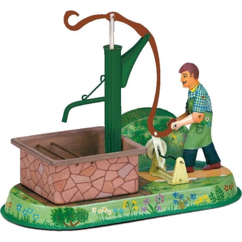 Wilesco - Dorfbrunnen Uhrwerk - WIL10900 - modelbouwsets, hobbybouwspeelgoed voor kinderen, modelverf en accessoires