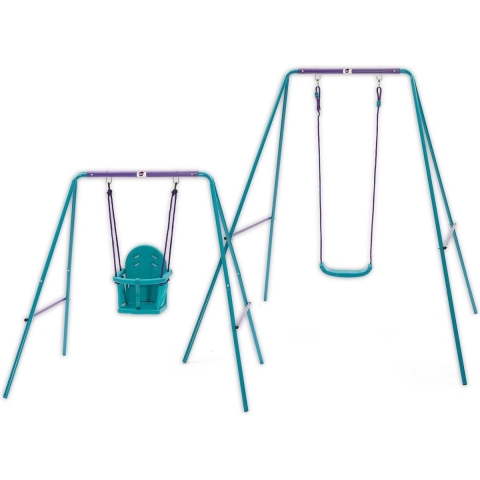 Plum 2 in 1 schommelset metaal