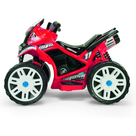 Injusa The Beast Elektrische Kinderquad 12v Rood/zwart