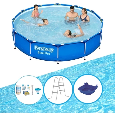 Bestway Zwembad Steel Pro 366x76 cm - Zwembad Bundel
