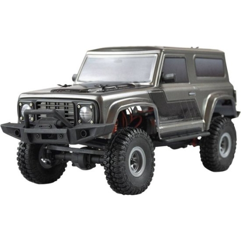 Amewi AMXRock AM18 Scale 1:18 Brushed RC auto Elektro Terreinwagen 4WD RTR 2,4 GHz Incl. accu en laadkabel