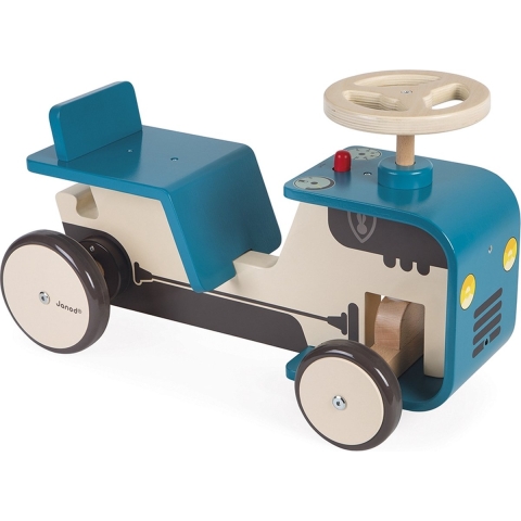 Janod - Tractor Loopauto - Hout