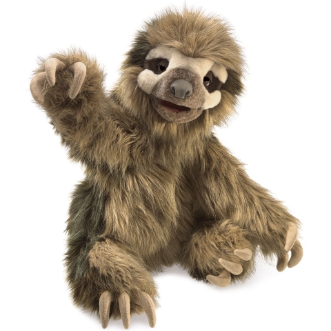 Folkmanis Dreifinger-Faultier / Three-Toed Sloth